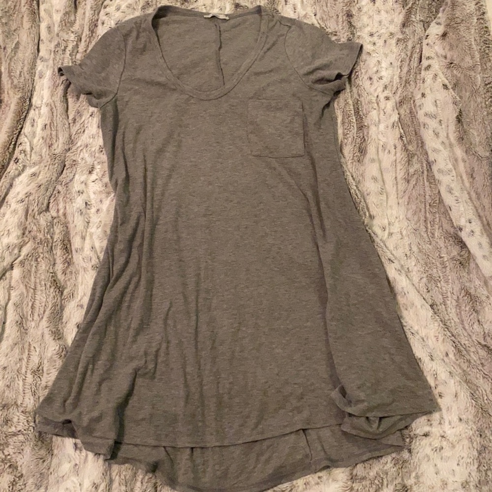 Grey mini dress
